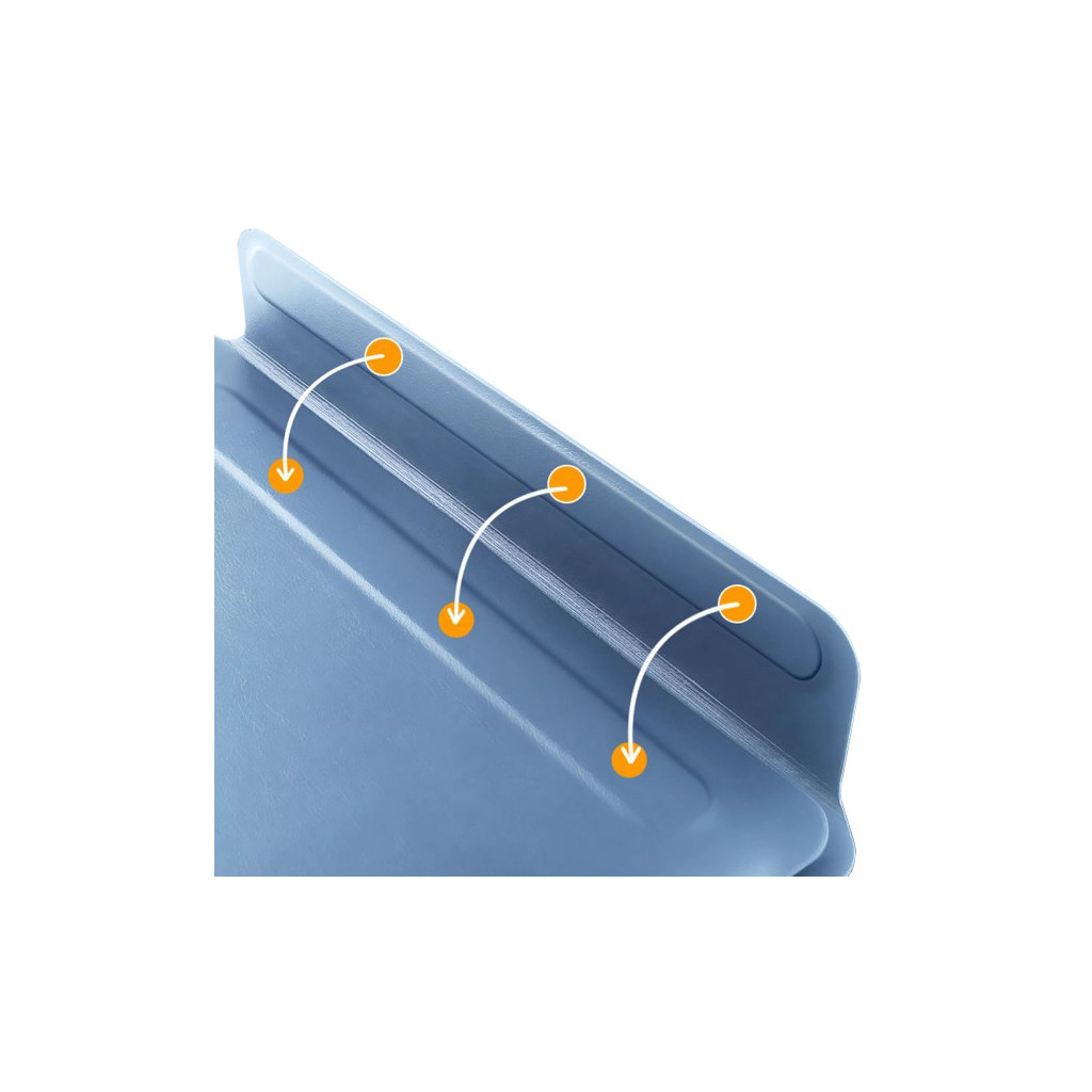 Чохол до ноутбука BeCover 11" MacBook ECO Leather Deep Blue (709684) - фото 5 Чохол до ноутбука BeCover 11" MacBook ECO Leather Deep Blue (709684) - фото 5