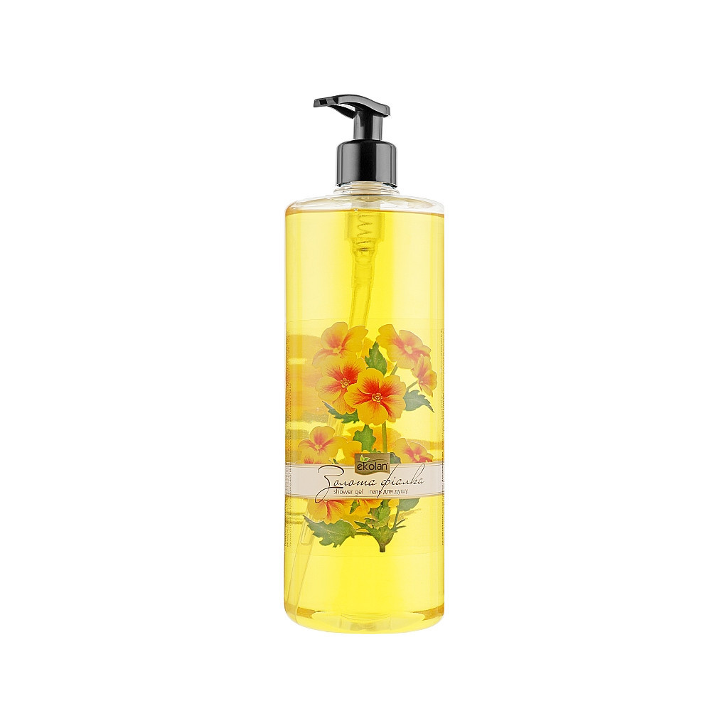 Гель для душу Ekolan Золота фіалка 1000 мл (4820217130651) - фото 1 Гель для душу Ekolan Золота фіалка 1000 мл (4820217130651) - фото 1