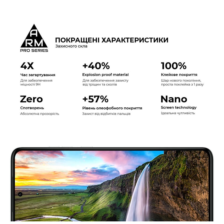 Скло захисне Armorstandart Pro Motorola G84 5G Black (ARM70890) - фото 5