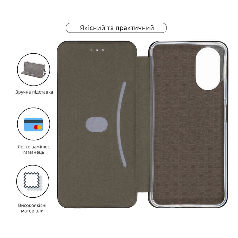 Чохол до мобільного телефона Armorstandart G-Case OPPO A18 4G / A38 4G Black (ARM71035) - фото 3