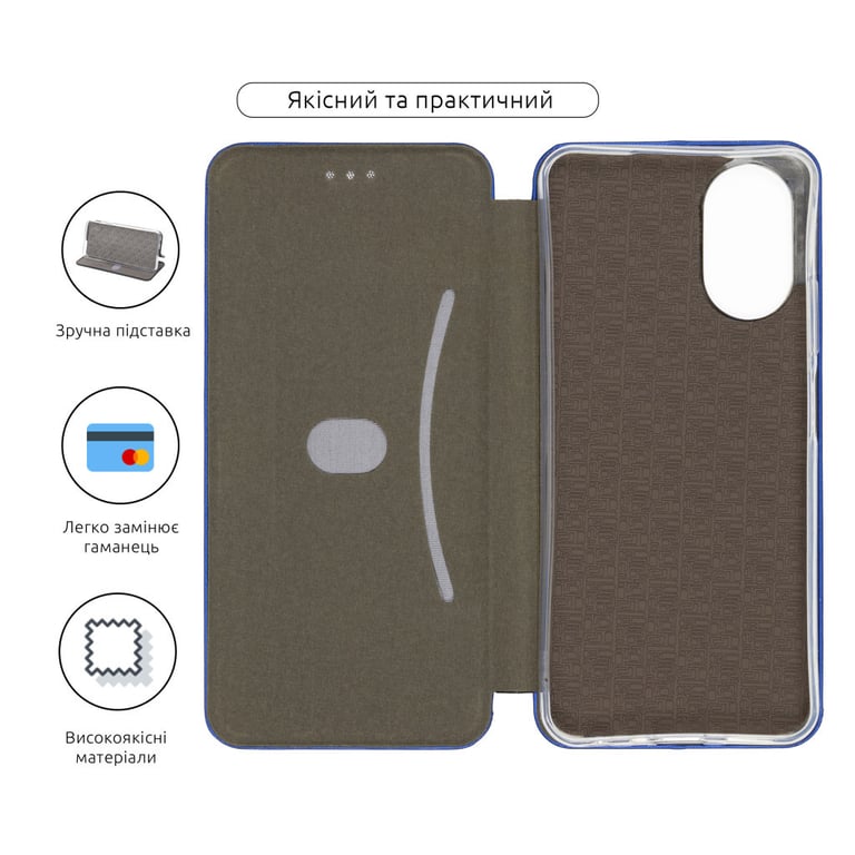 Чохол до мобільного телефона Armorstandart G-Case OPPO A18 4G / A38 4G Blue (ARM71034) - фото 3