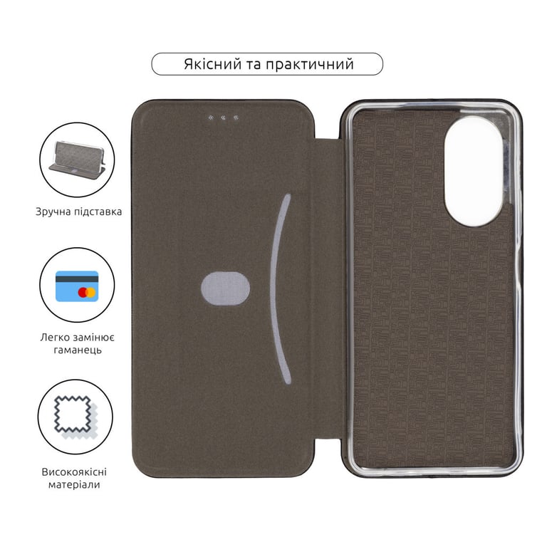 Чохол до мобільного телефона Armorstandart G-Case OPPO A58 4G Black (ARM66480) - фото 3