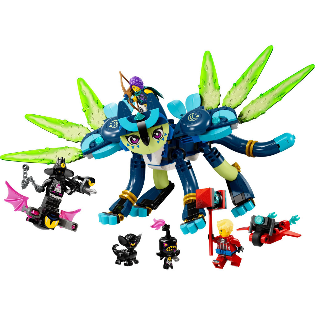 Конструктор LEGO DREAMZzz Зоуі й котосова Зіан 437 деталей (71476) - фото 2 Конструктор LEGO DREAMZzz Зоуі й котосова Зіан 437 деталей (71476) - фото 2