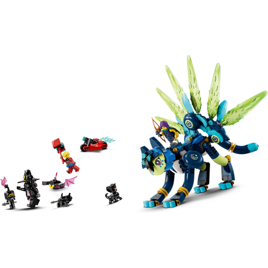 Конструктор LEGO DREAMZzz Зоуі й котосова Зіан 437 деталей (71476) - фото 4 Конструктор LEGO DREAMZzz Зоуі й котосова Зіан 437 деталей (71476) - фото 4