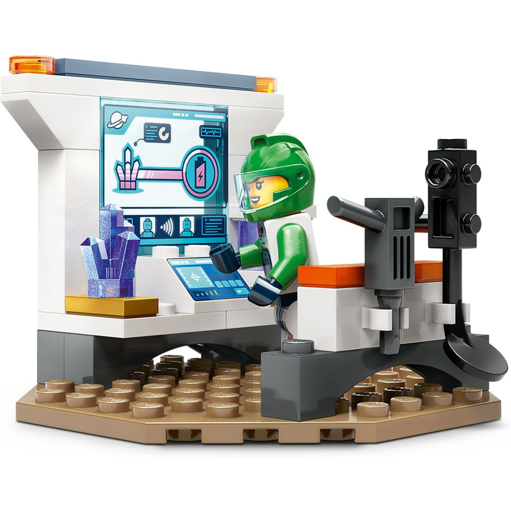 Конструктор LEGO City Космічний корабель і дослідження астероїда 126 деталей (60429) - фото 3 Конструктор LEGO City Космічний корабель і дослідження астероїда 126 деталей (60429) - фото 3