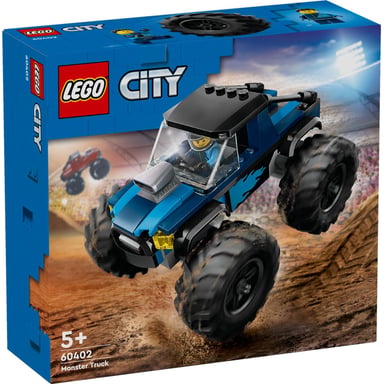 Конструктор LEGO City Синя вантажівка-монстр 148 деталей (60402) - фото 1