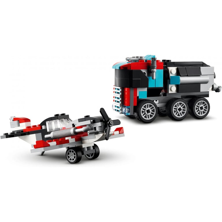 Конструктор LEGO Creator Бортова вантажівка з гелікоптером 270 деталей (31146) - фото 9