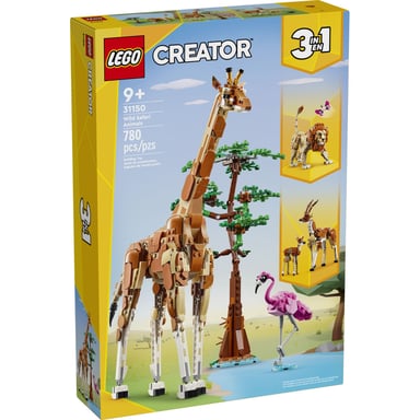 Конструктор LEGO Creator Дикі тварини сафарі 780 деталей (31150) - фото 1