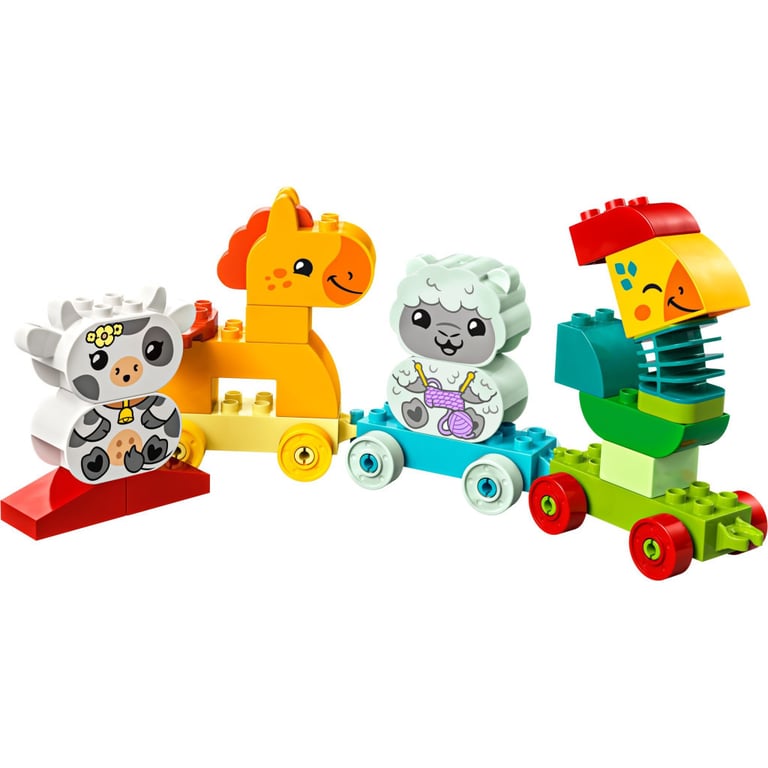 Конструктор LEGO DUPLO My First Потяг тваринок 19 деталей (10412) - фото 2