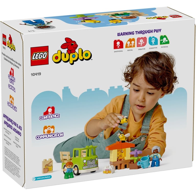 Конструктор LEGO DUPLO Town Догляд за бджолами й вуликами 22 деталей (10419) - фото 5