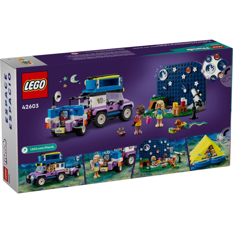Конструктор LEGO Friends Кемпінговий автомобіль для спостереження за зірками 364 деталей (42603) - фото 7