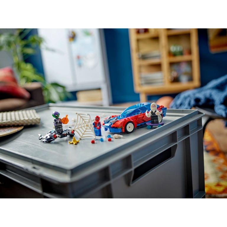 Конструктор LEGO Super Heroes Автомобіль для перегонів Людини-Павука й Зелений Гоблін з отрутою Венома 227 детале (76279) - фото 8