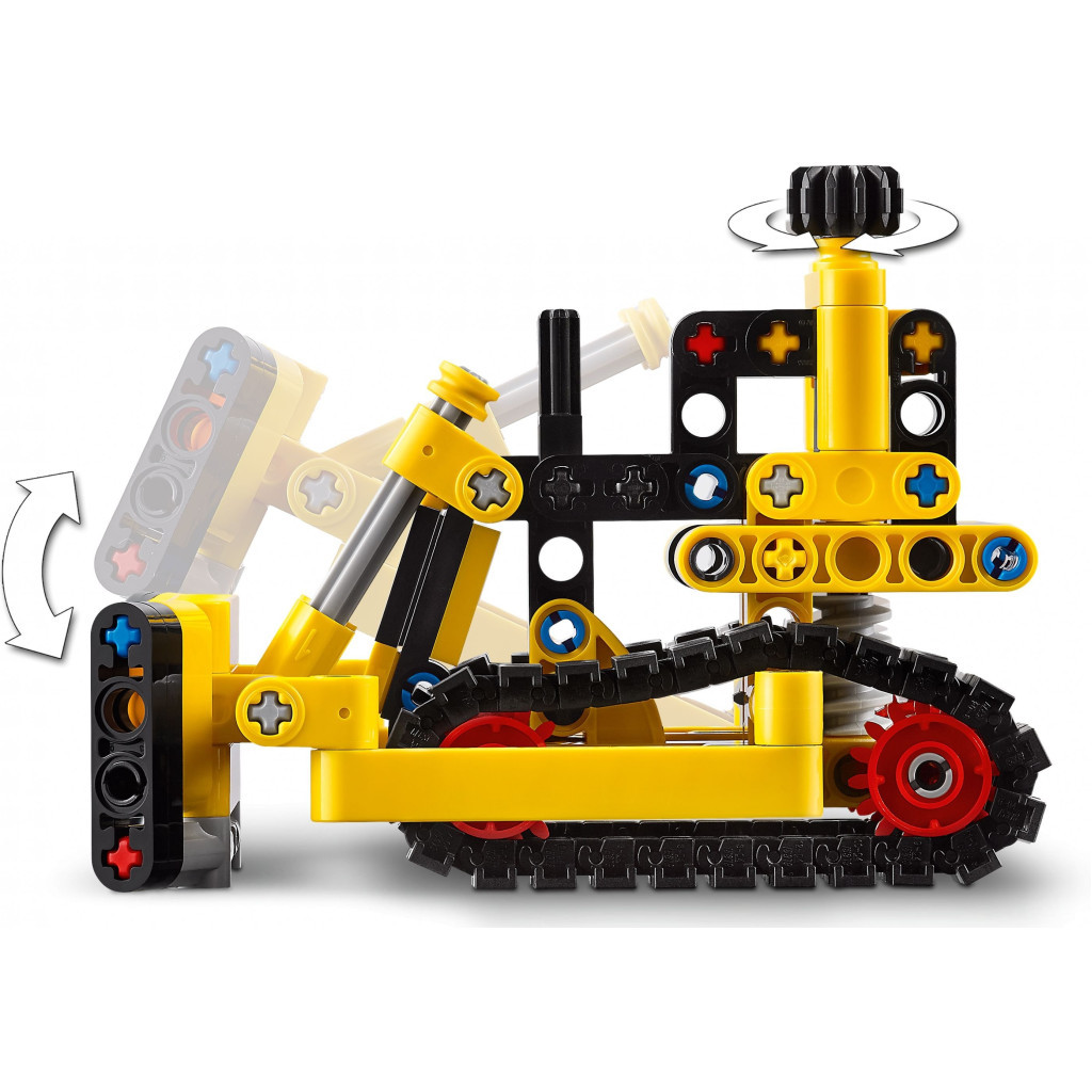 Конструктор LEGO Technic Надпотужний бульдозер 195 деталей (42163) - фото 5 Конструктор LEGO Technic Надпотужний бульдозер 195 деталей (42163) - фото 5
