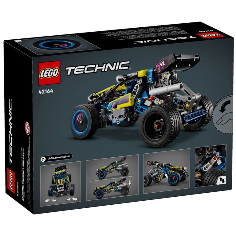 Конструктор LEGO Technic Позашляховик багі для перегонів 219 деталей (42164) - фото 7