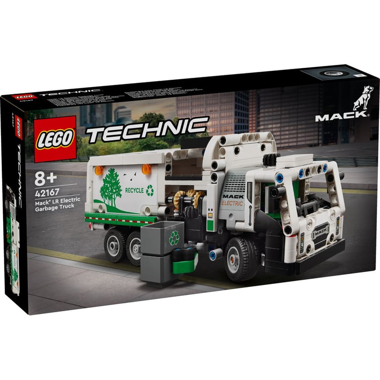 Конструктор LEGO Technic Сміттєвоз Mack LR Electric 503 деталей (42167) - фото 1