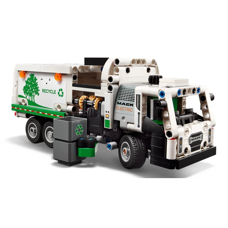 Конструктор LEGO Technic Сміттєвоз Mack LR Electric 503 деталей (42167) - фото 3