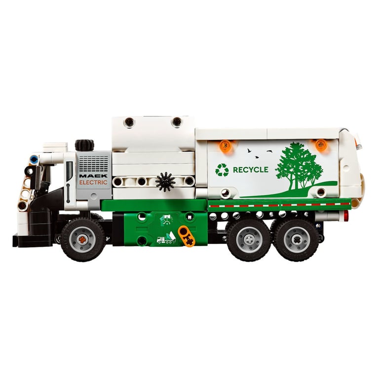 Конструктор LEGO Technic Сміттєвоз Mack LR Electric 503 деталей (42167) - фото 4
