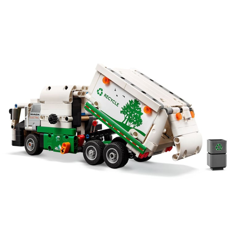 Конструктор LEGO Technic Сміттєвоз Mack LR Electric 503 деталей (42167) - фото 5