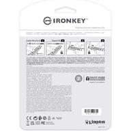 USB флеш накопичувач Kingston 128GB IronKey Keypad 200 AES-256 Encrypted Blue USB 3.2 (IKKP200/128GB) - фото 7