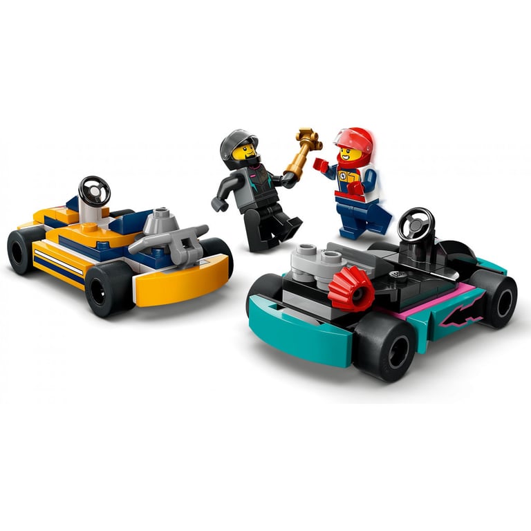Конструктор LEGO City Картинг і гонщики 99 деталей (60400) - фото 4