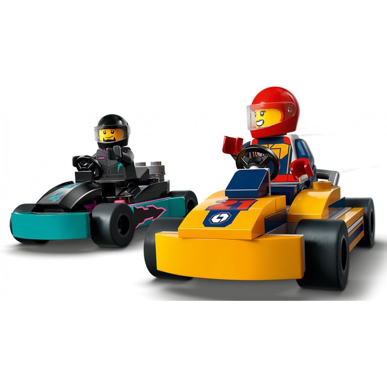 Конструктор LEGO City Картинг і гонщики 99 деталей (60400) - фото 5