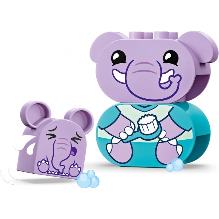 Конструктор LEGO DUPLO My First Повсякденні процедури: Час приймати ванну 15 деталей (10413) - фото 4