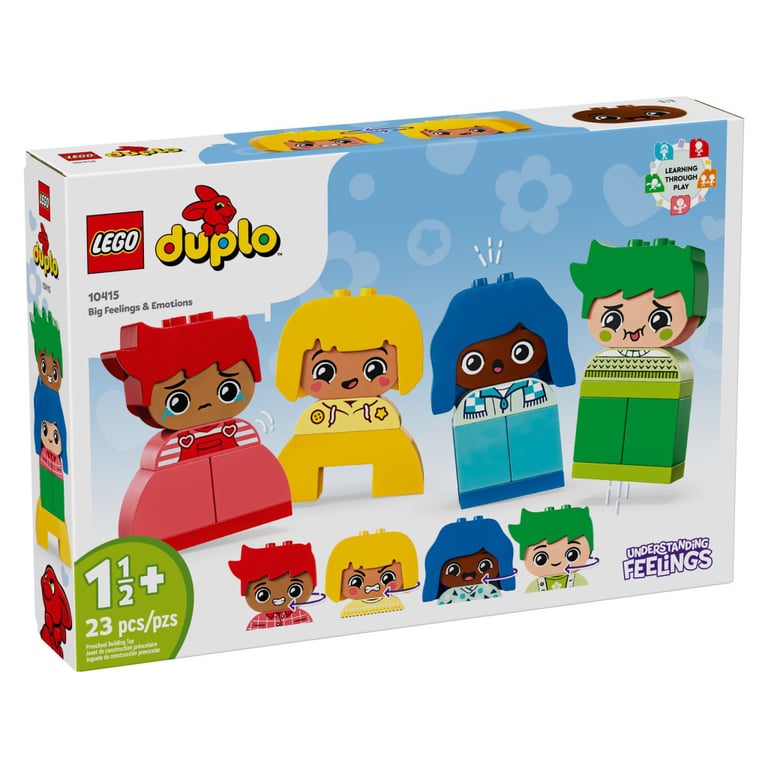 Конструктор LEGO DUPLO My First Сильні почуття та емоції 23 деталей (10415) - фото 1