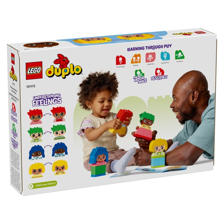 Конструктор LEGO DUPLO My First Сильні почуття та емоції 23 деталей (10415) - фото 6