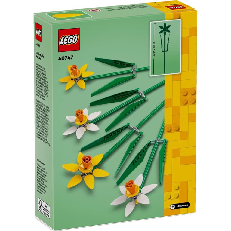 Конструктор LEGO Iconic Нарциси 216 деталей (40747) - фото 6