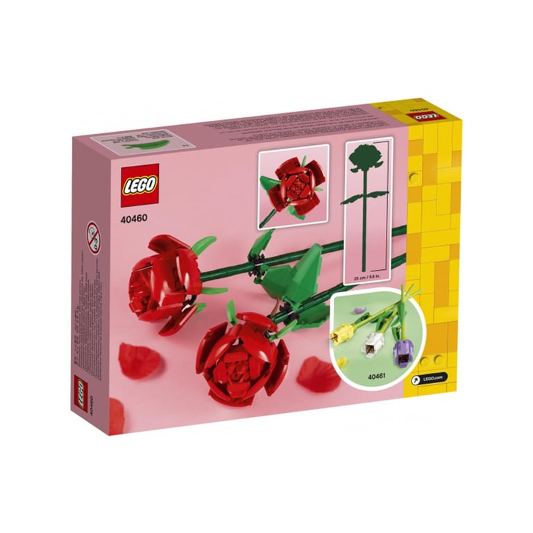 Конструктор LEGO Iconic Троянди 120 деталей (40460) - фото 3