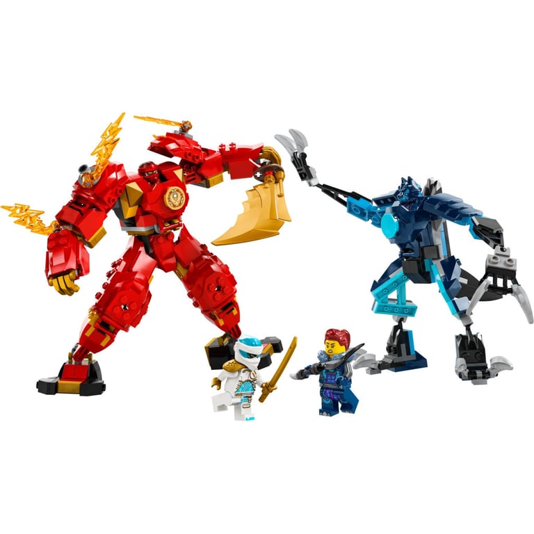Конструктор LEGO NINJAGO Робот вогняної стихії Кая 322 деталей (71808) - фото 2