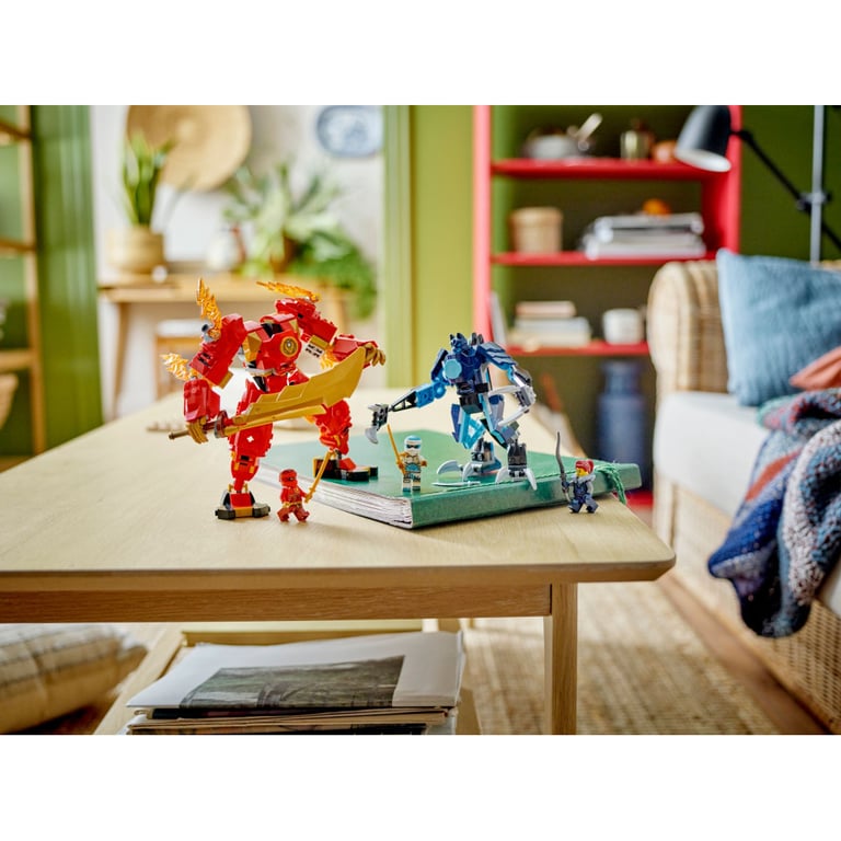 Конструктор LEGO NINJAGO Робот вогняної стихії Кая 322 деталей (71808) - фото 8