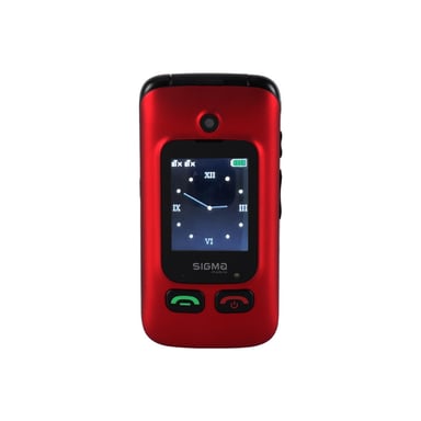 Мобільний телефон Sigma Comfort 50 Shell Duo Type-C Red Black (4827798212516) - фото 1