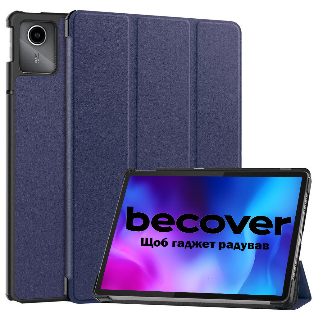 Чохол до планшета BeCover Smart Case Lenovo Tab M11 (2024) TB-TB330FU/Xiaoxin Pad 11 (2024) 11" Deep Blue (710455) - фото 2 Чохол до планшета BeCover Smart Case Lenovo Tab M11 (2024) TB-TB330FU/Xiaoxin Pad 11 (2024) 11" Deep Blue (710455) - фото 2