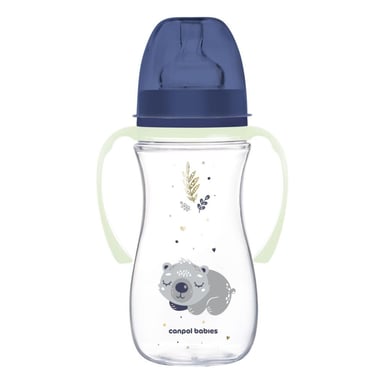 Пляшечка для годування Canpol babies Easystart Sleepy Koala 300 мл блакитна (35/238_blu) - фото 1