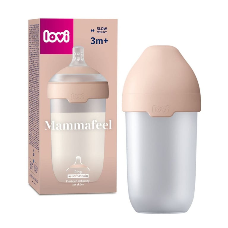 Пляшечка для годування Lovi Mammafeel 250 мл (21/596) - фото 1