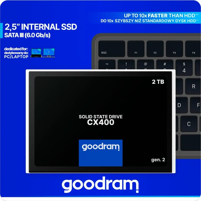 Накопичувач SSD 2.5" 2TB Goodram (SSDPR-CX400-02T-G2) - фото 5