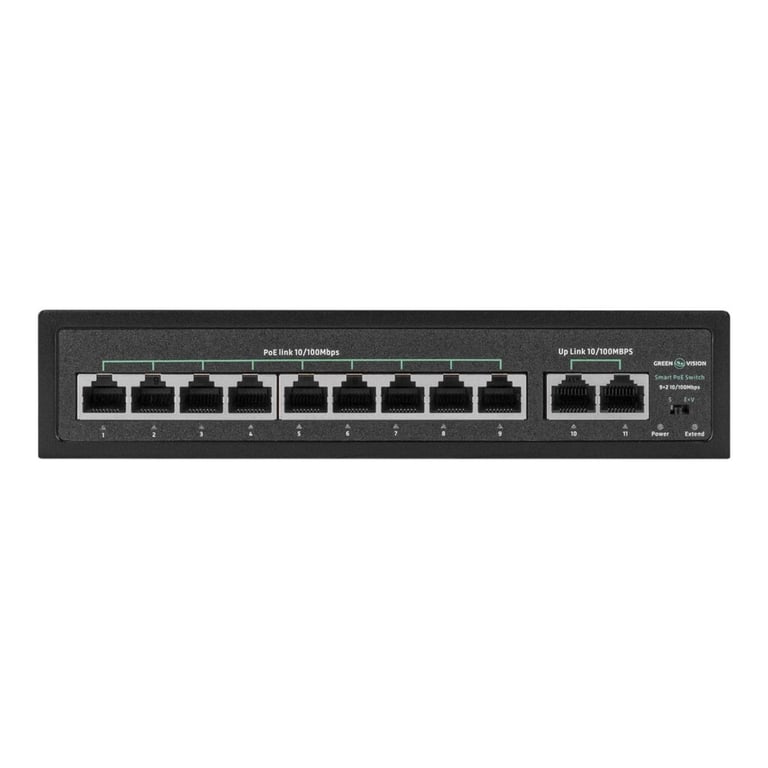 Комутатор мережевий Greenvision GV-016-D-09+2P - фото 3