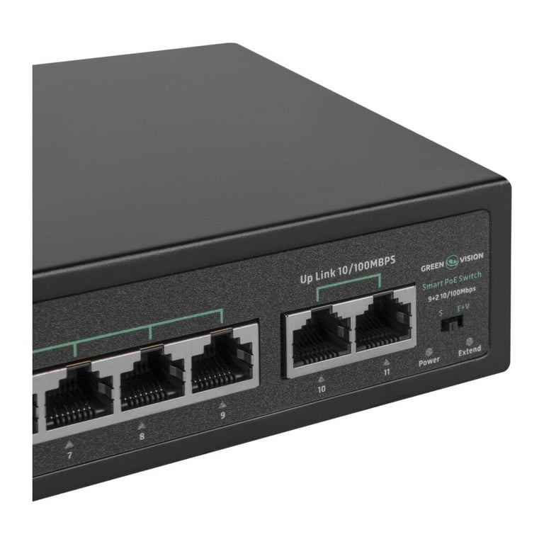 Комутатор мережевий Greenvision GV-016-D-09+2P - фото 5