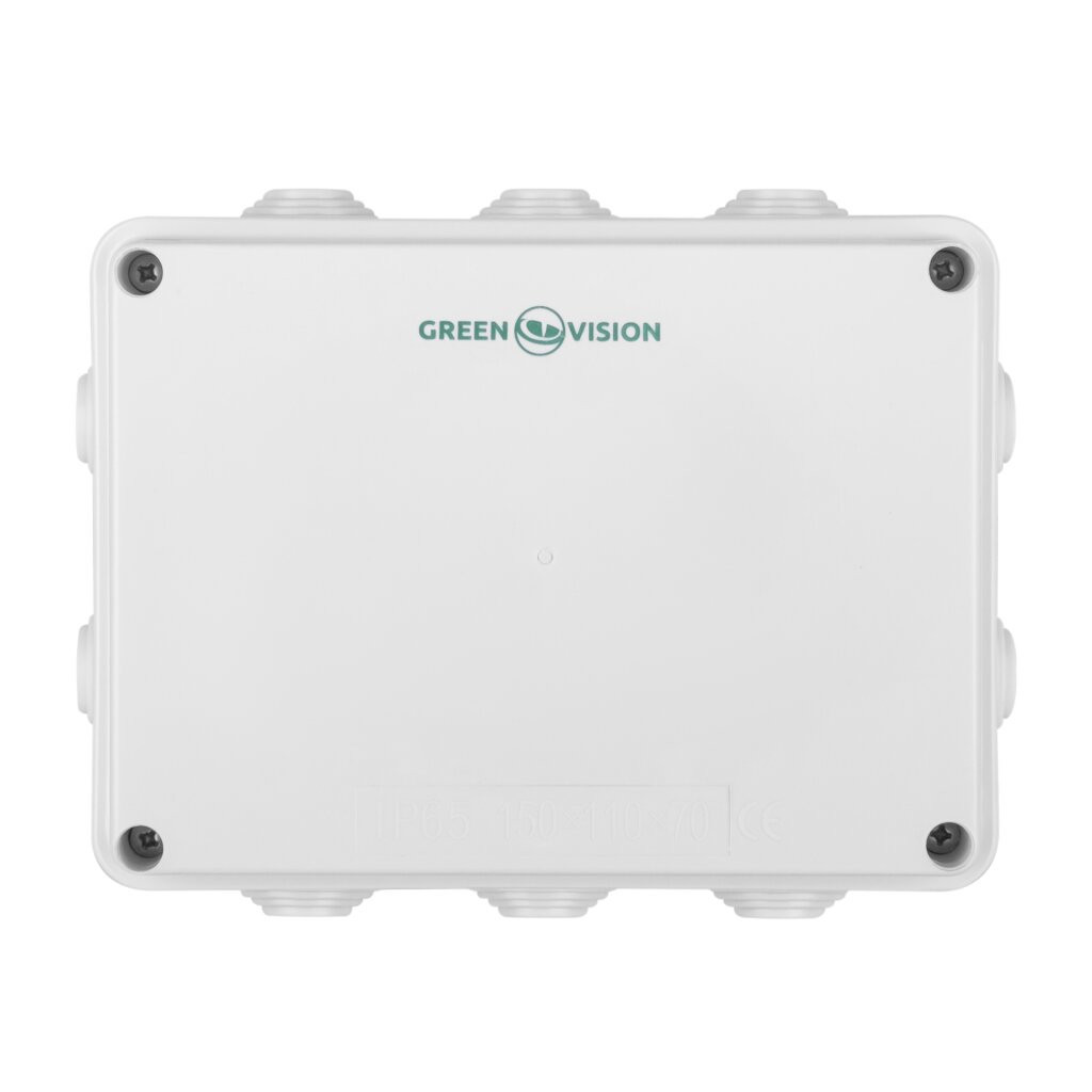 Розподільча коробка Greenvision G150х110х70 IP65 - фото 1 Розподільча коробка Greenvision G150х110х70 IP65 - фото 1