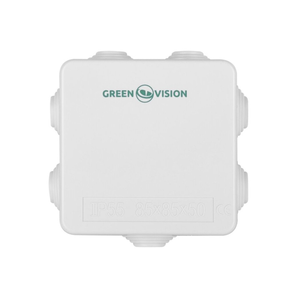 Розподільча коробка Greenvision G85х85х50 IP65 - фото 1 Розподільча коробка Greenvision G85х85х50 IP65 - фото 1