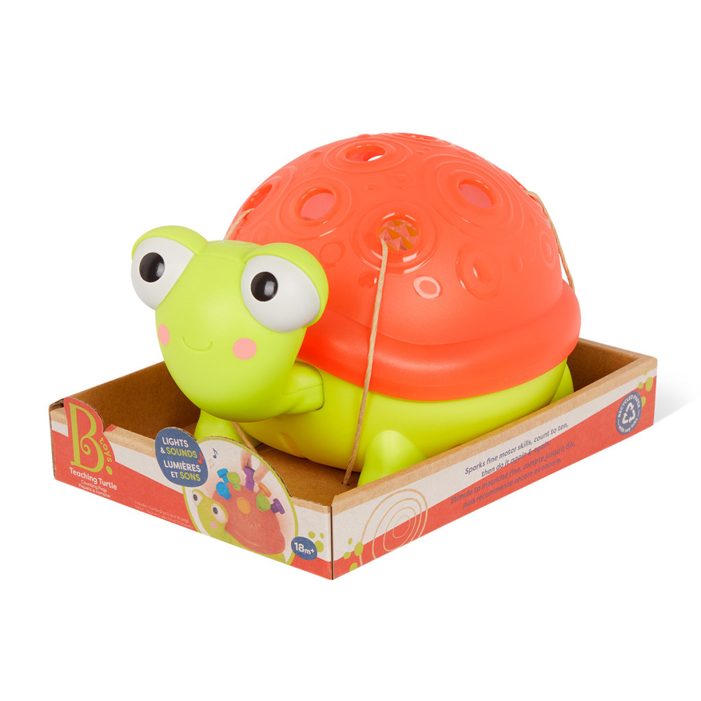 Розвиваюча іграшка Battat Черепашка-розумниця (BX1998Z) - фото 6 Розвиваюча іграшка Battat Черепашка-розумниця (BX1998Z) - фото 6
