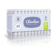 Ватні палички Chicolino з обмежувачем, 60 шт (4823098407485) - фото 1