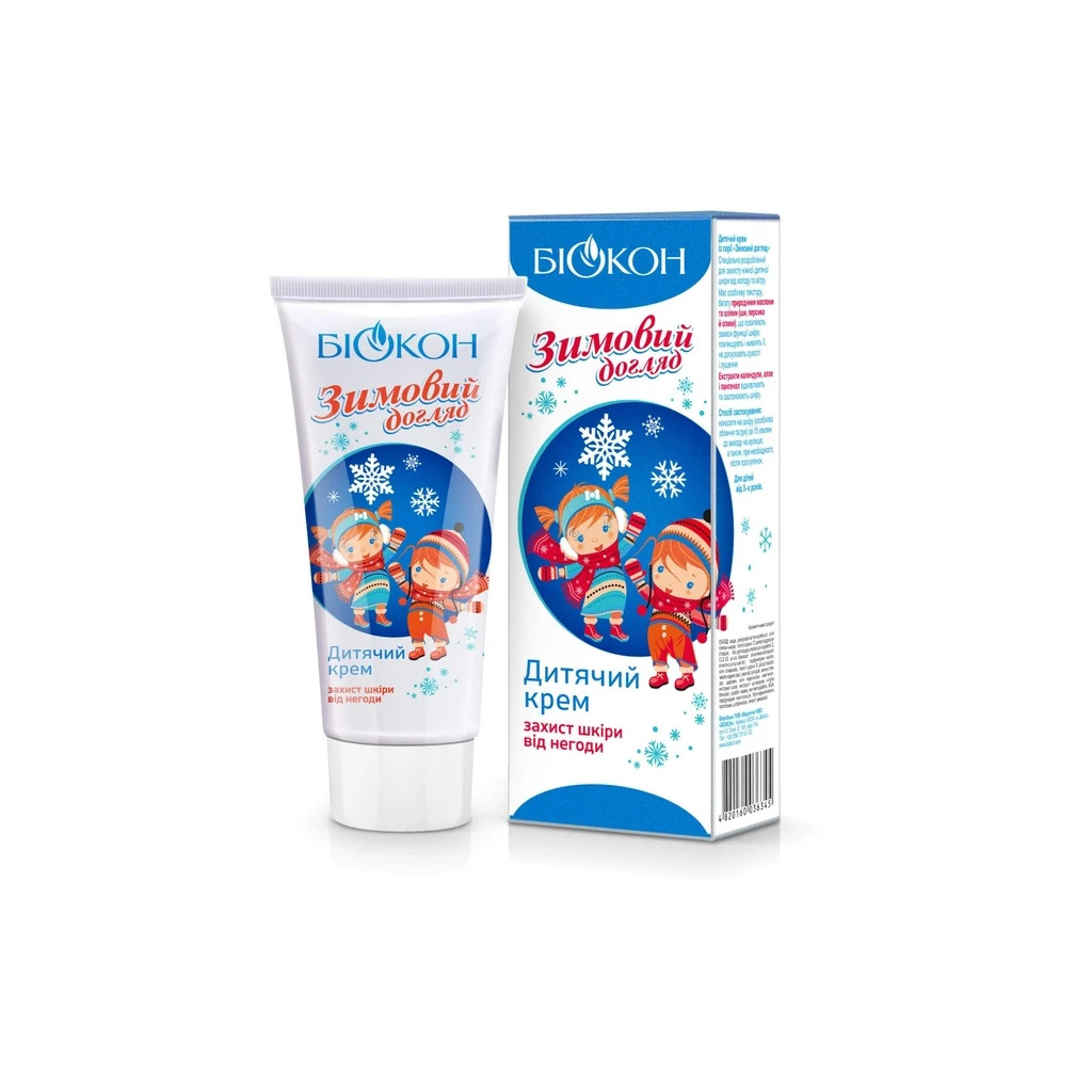 Дитячий крем Біокон Зимовий Догляд 60 мл (4820160036345) - фото 1