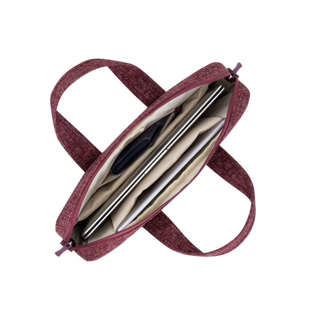 Сумка для ноутбука RivaCase 14" 7921 (Red) Anvik (7921Red) - фото 8 Сумка для ноутбука RivaCase 14" 7921 (Red) Anvik (7921Red) - фото 8