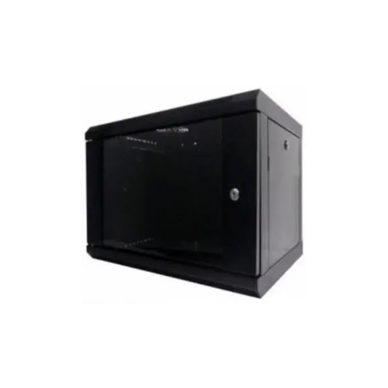 Шафа настінна Hypernet 9U 19″ 600×500 (WMNC-500-9U-FLAT-BLACK)