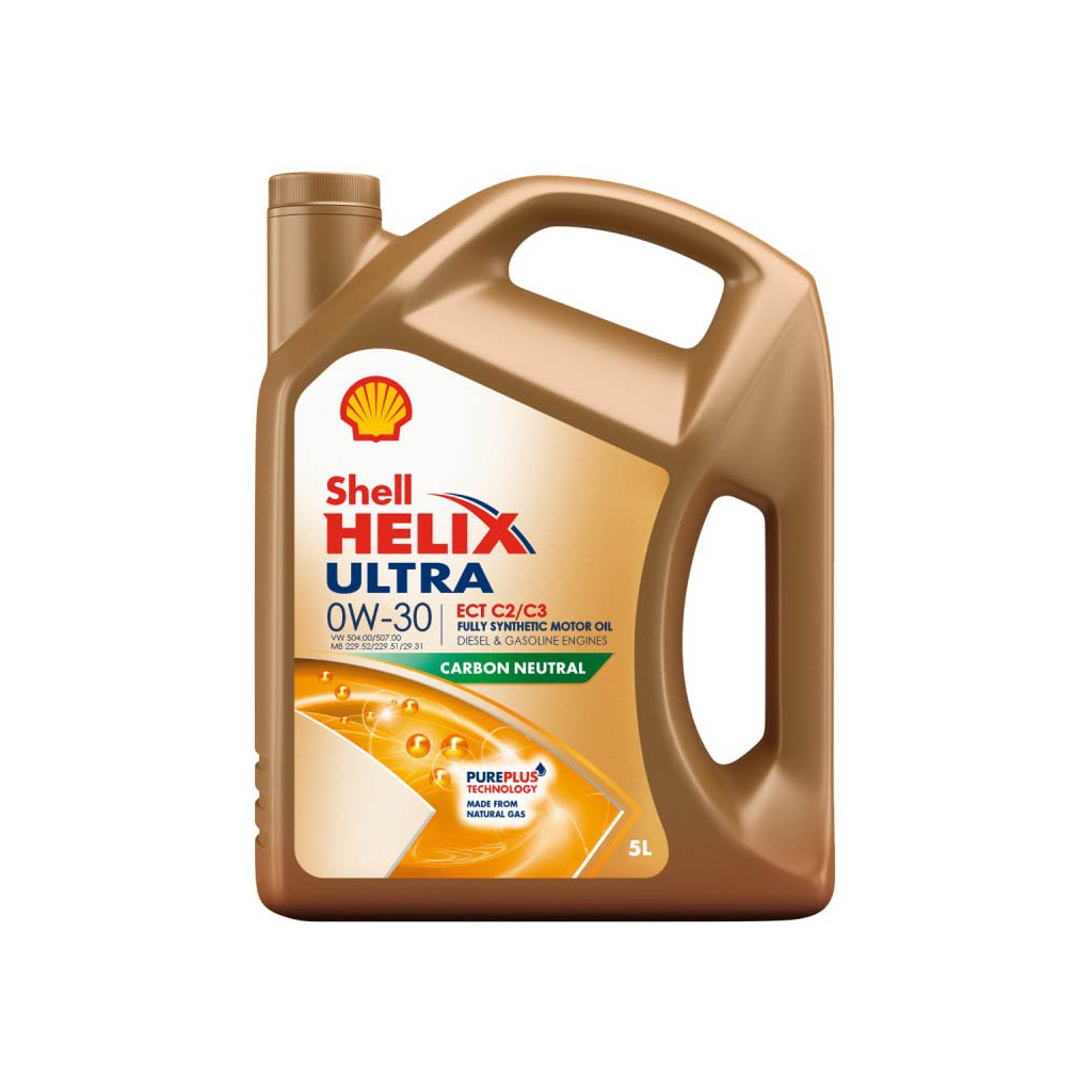Моторна олива Shell Helix Ultra ECT C2/C3 0W-30, 5л (73989) - фото 1