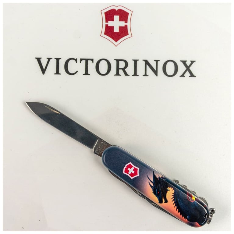 Ніж Victorinox Climber Zodiac Дракон в променях сонця (1.3703.3_Z3270p) - фото 5