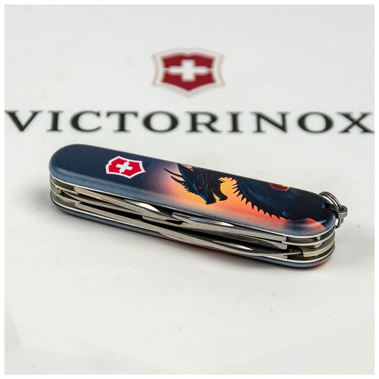 Ніж Victorinox Climber Zodiac Дракон в променях сонця (1.3703.3_Z3270p) - фото 6