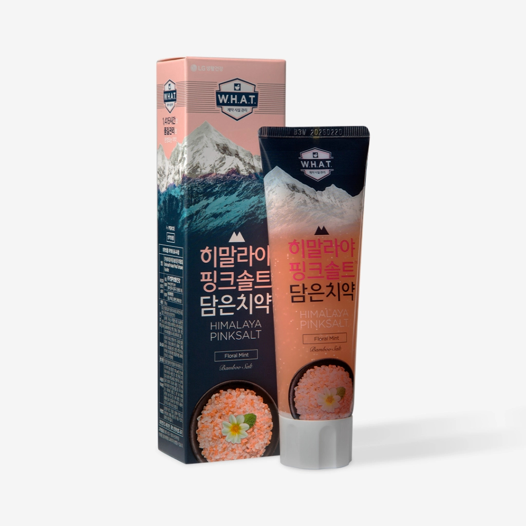 Зубна паста LG Perioe Himalaya Pink Salt Floral Mint 100 г (8801051018080) - фото 2 Зубна паста LG Perioe Himalaya Pink Salt Floral Mint 100 г (8801051018080) - фото 2